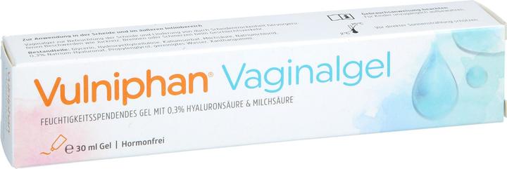 Produktbild Vulniphan Vaginalgel zur Linderung bei akuten Symptomen von Scheidentrockenheit, 30 ml Gel (30 ml, Intimgel)