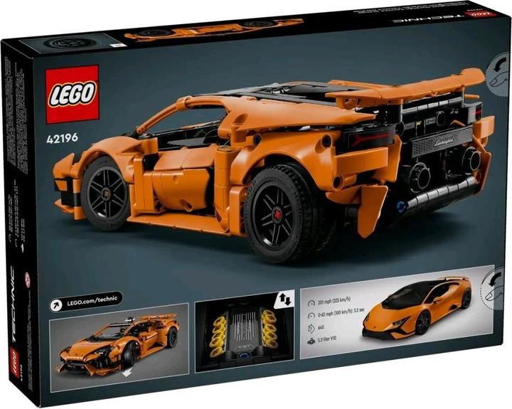 Actual product image LEGO Technic Lamborghini Huracán (42196, LEGO Technic, LEGO Rare Sets)