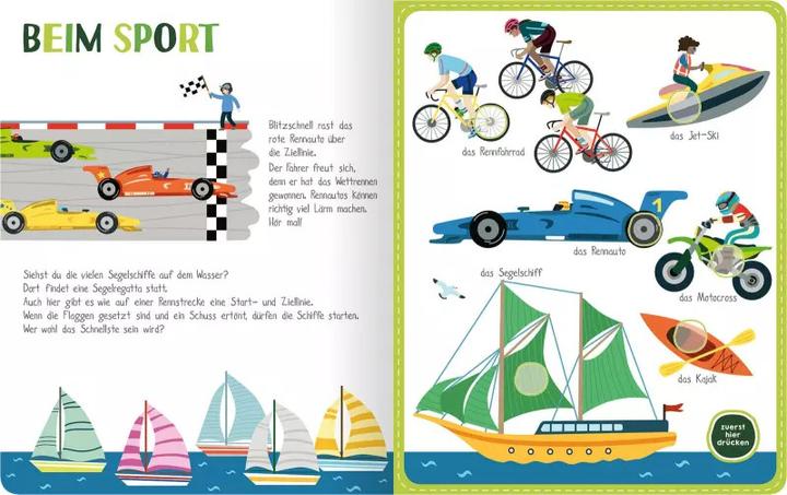 Immagine prodotto Mein kunterbuntes Soundbuch - Fahrzeuge (Tedesco)