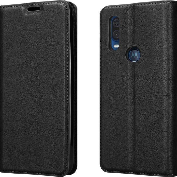 Produktbild Cadorabo Book Invisible Magnet Cover (Motorola One Vision)