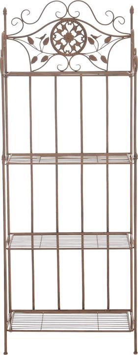 Immagine prodotto CLP Scaffale a terra Flora, marrone antico (66 x 32 x 175 cm)