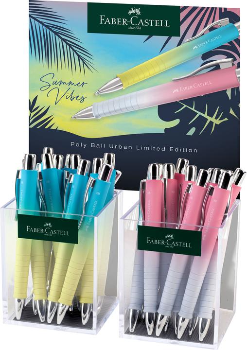 Actual product image Faber-Castell Prés. PolyBall Urban Summer Edition 24x (Sunrise, Sunset, 24x)