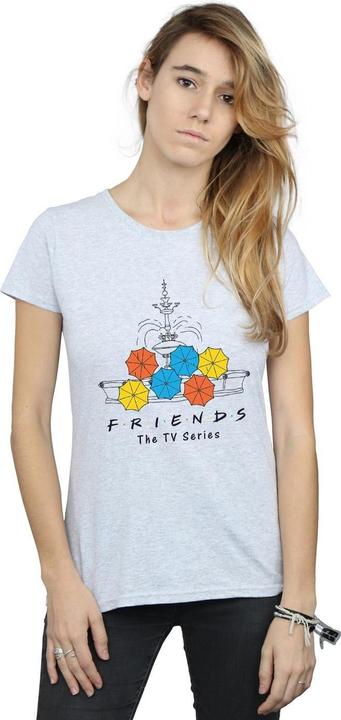 Produktbild Friends Fountain And Umbrellas TShirt (L)