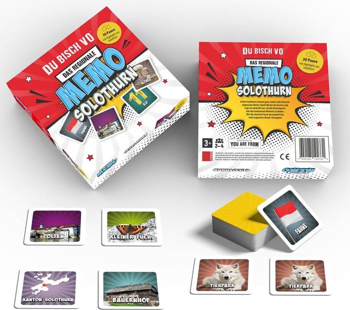 Actual product image Unique DU BISCH VO® Solothurn - Memo (German, French, Italian)