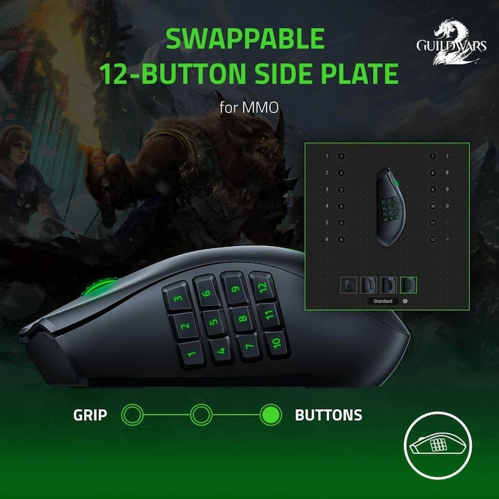 Actual product image Razer Naga Pro (Wireless)