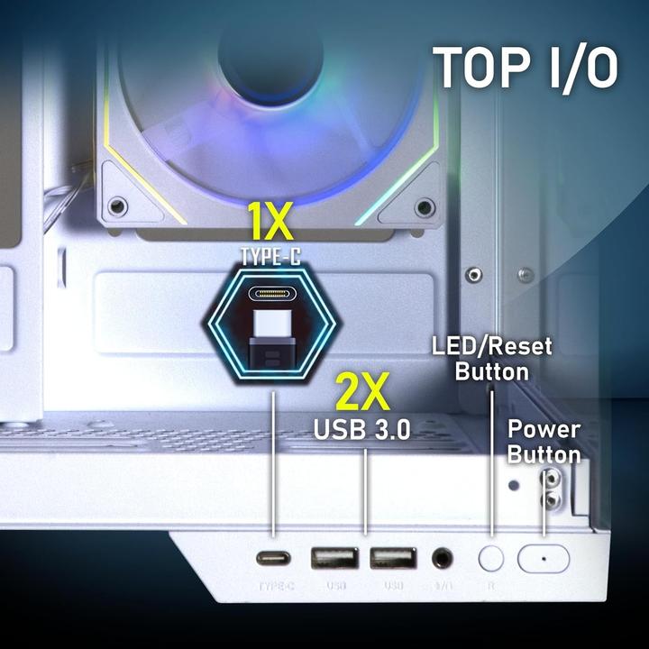 Actual product image BitFenix ATX Semi-Tower Gehäuse Triton (ATX)