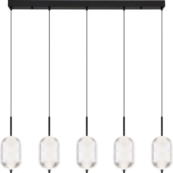 Image du produit Globo Lampe à Suspendre Métal Noir Mat, 1xled (6790 lm)