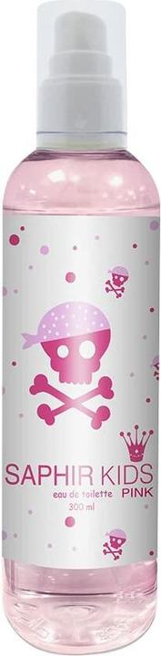 Saphir PARFUMS Kids Pink - Eau de Toilette en spray para niñas - 300 ml (Eau de Toilette, 300 ml)