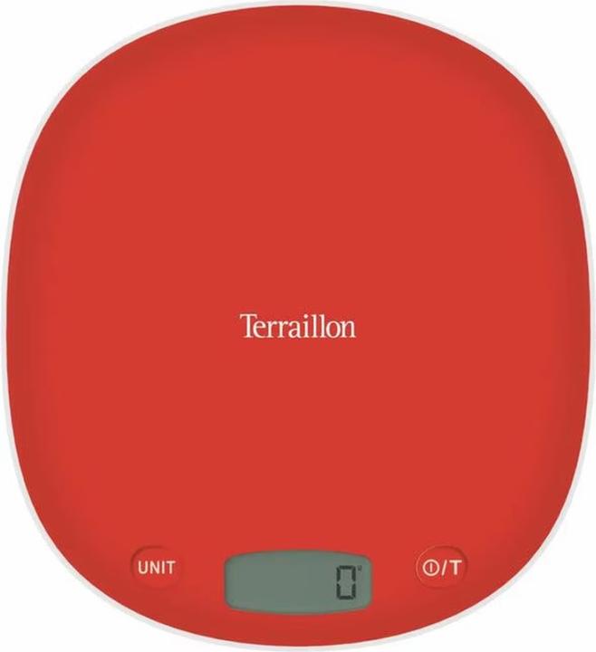 Immagine prodotto Terraillon Bilance da cucina Macaron + Re-cycle rosso papavero