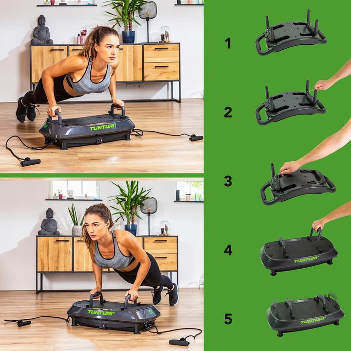 Productafbeelding Tunturi Cardio Fit Vibrationsplatte V20
