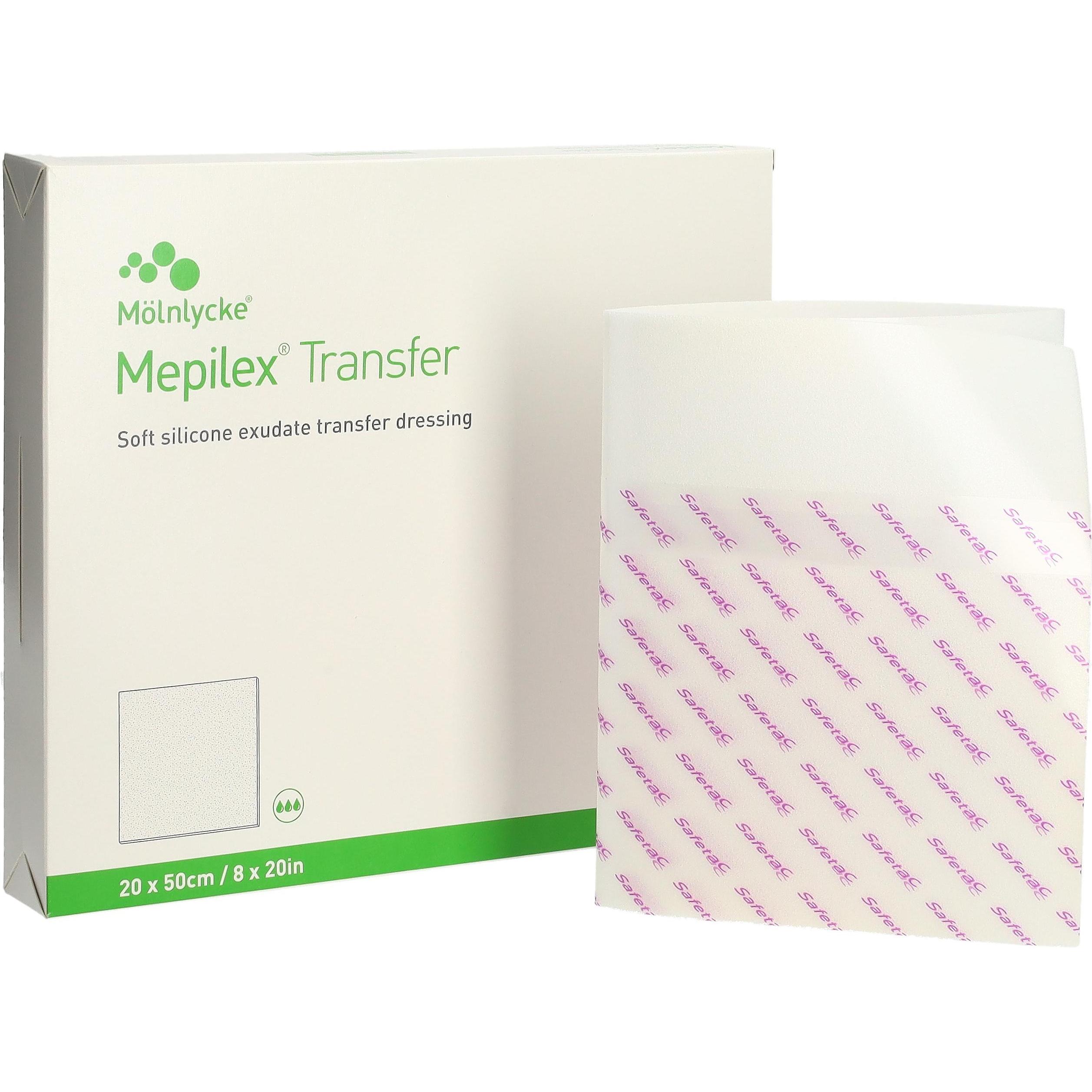 Thumbnail - Mepilex, Pflaster, Transfer Safetac Wundauflage à 20 x 50cm (4 x)