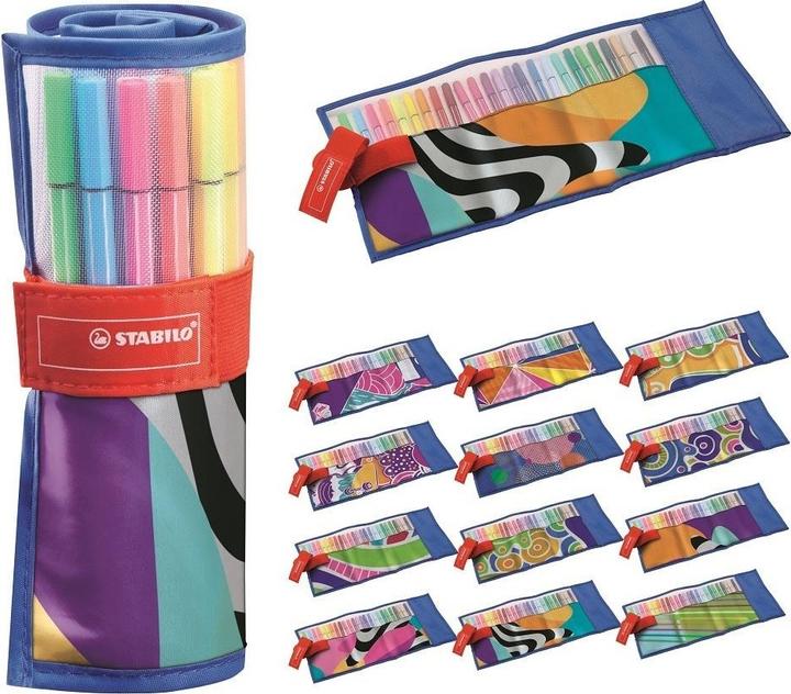 Image du produit STABILO stylo 68 Rollerset tout comme vous (Multicolore, 25 x)