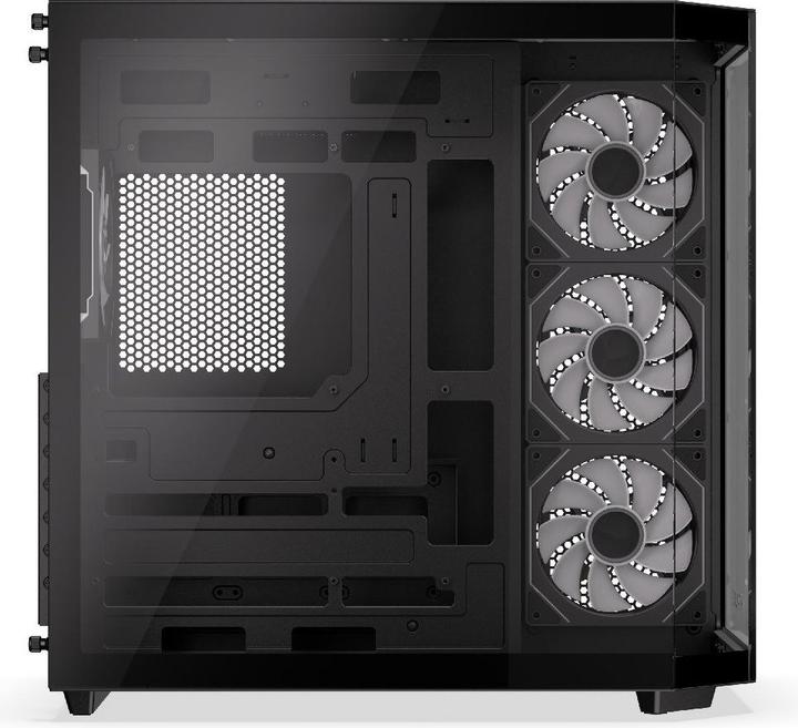Produktbild Krux Empero (schwarz, Tempered Glass x 2) (ATX, mATX, Mini-ITX)