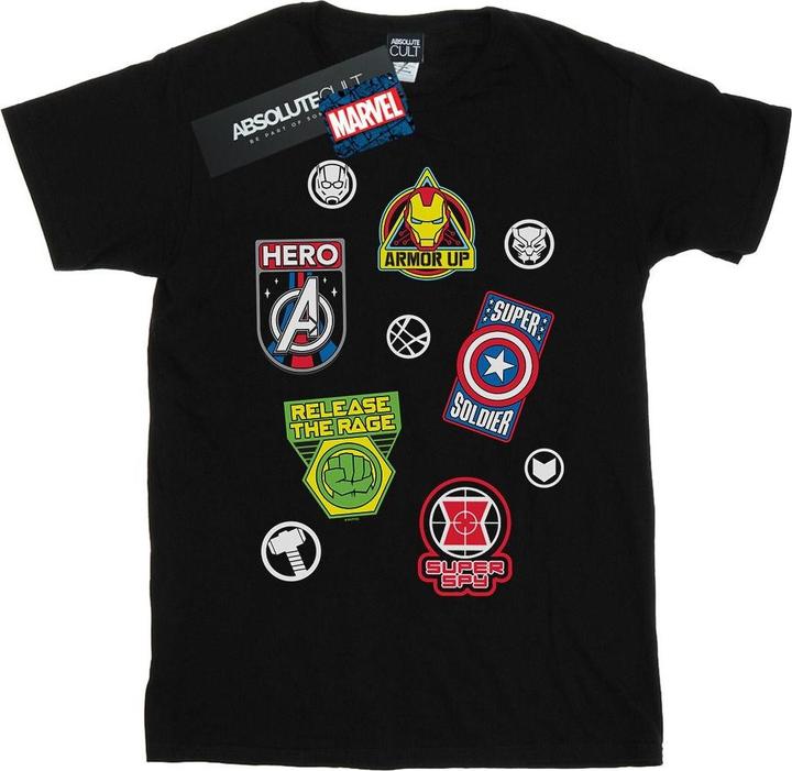 Produktbild Avengers Hero Badges TShirt (4XL)