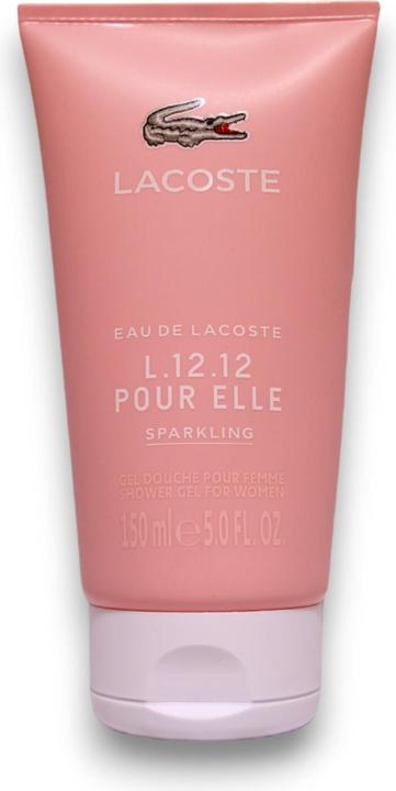 Actual product image Lacoste Eau de L1212 Sparkling Cleansing Shower Gel For All Skin Types 150 ml - (150 ml)