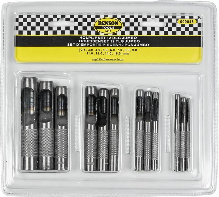 Image du produit Benson Ensemble de perforation 12 pièces jumbo