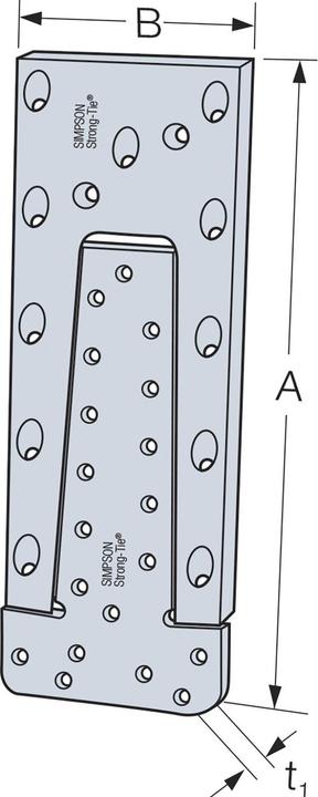 Produktbild Simpson Sst Passverbinder (Rundholzverbinder, 1 Stk.)