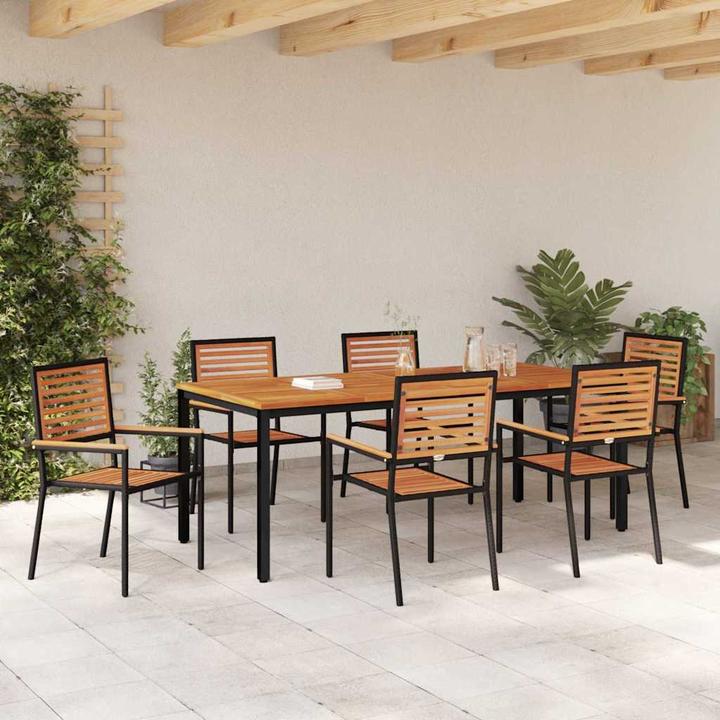 Produktbild vidaXL Garten Essgruppe (200 x 100 x 75 cm)