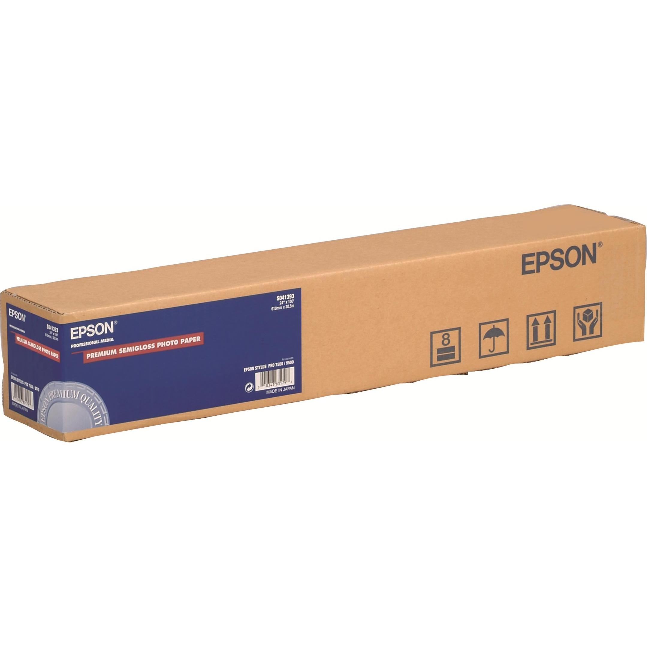 Epson, Plotterpapier, Premium Semi-Gloss Photo (160 g/m², 3050 cm, 61 cm)