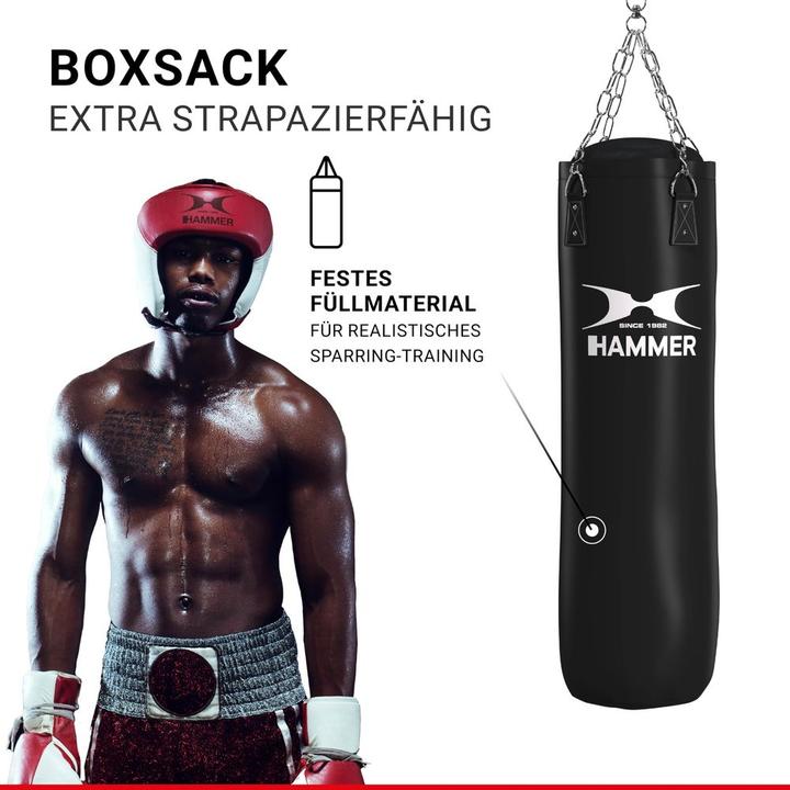 Produktbild Hammer Fitness Black Kick (180 cm, 50 kg)