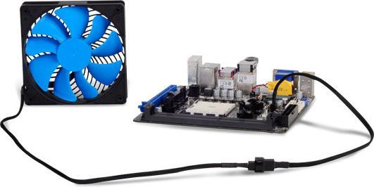 Produktbild Silverstone PWM-Verlängerungskabel 30cm (30 cm)