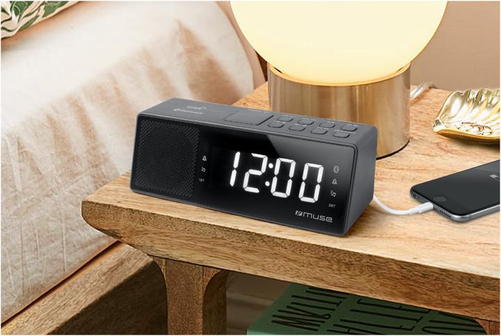 Produktbild Muse M-172 BT Clock Digital Black