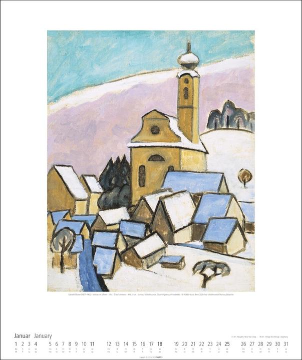 Produktbild Gabriele Münter Kalender 2026 (46 x 55 cm)
