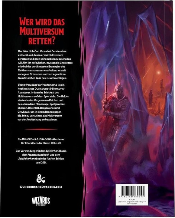 Produktbild Wizards of the Coast Dungeons & Dragons - - Deutsch (Deutsch)
