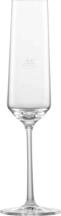 Actual product image Schott Zwiesel Glasses Pure 215.0 ml, 6 pcs. (10 cl, 6 Glasses, Champagne glasses)