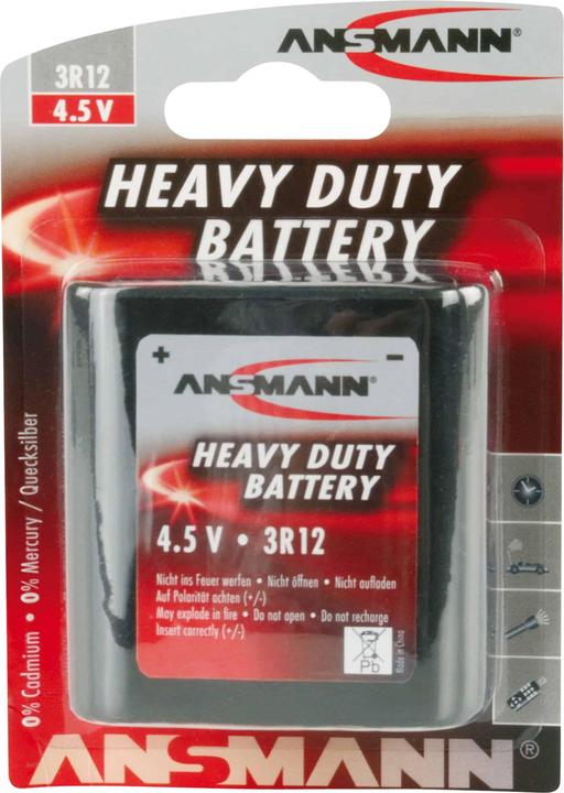 Image du produit Ansmann Batterie lourde (1 pcs, 3R12, 1700 mAh)