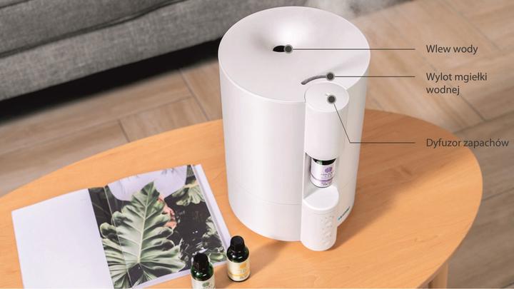 Actual product image Blaupunkt Humidifier with fragrance diffuser model AHA501 (20 m²)