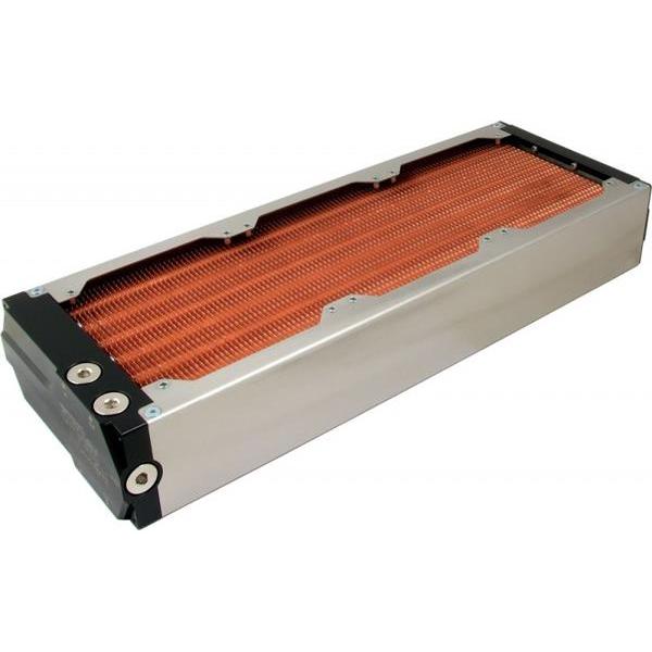 Aqua Computer Airplex Modularity System 360 mm, ein Kreislauf (120 mm), Wasserkühlung Radiator, Silber