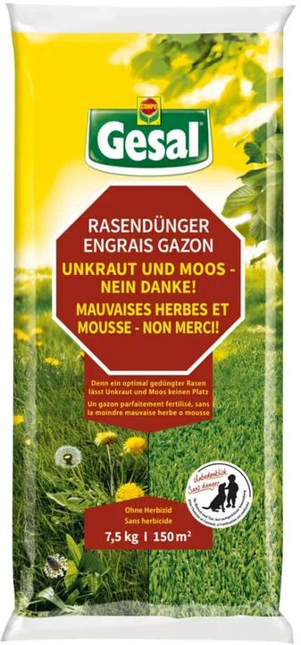 Gesal Rasendünger Unkraut und Moos - Nein danke (7.68 kg)