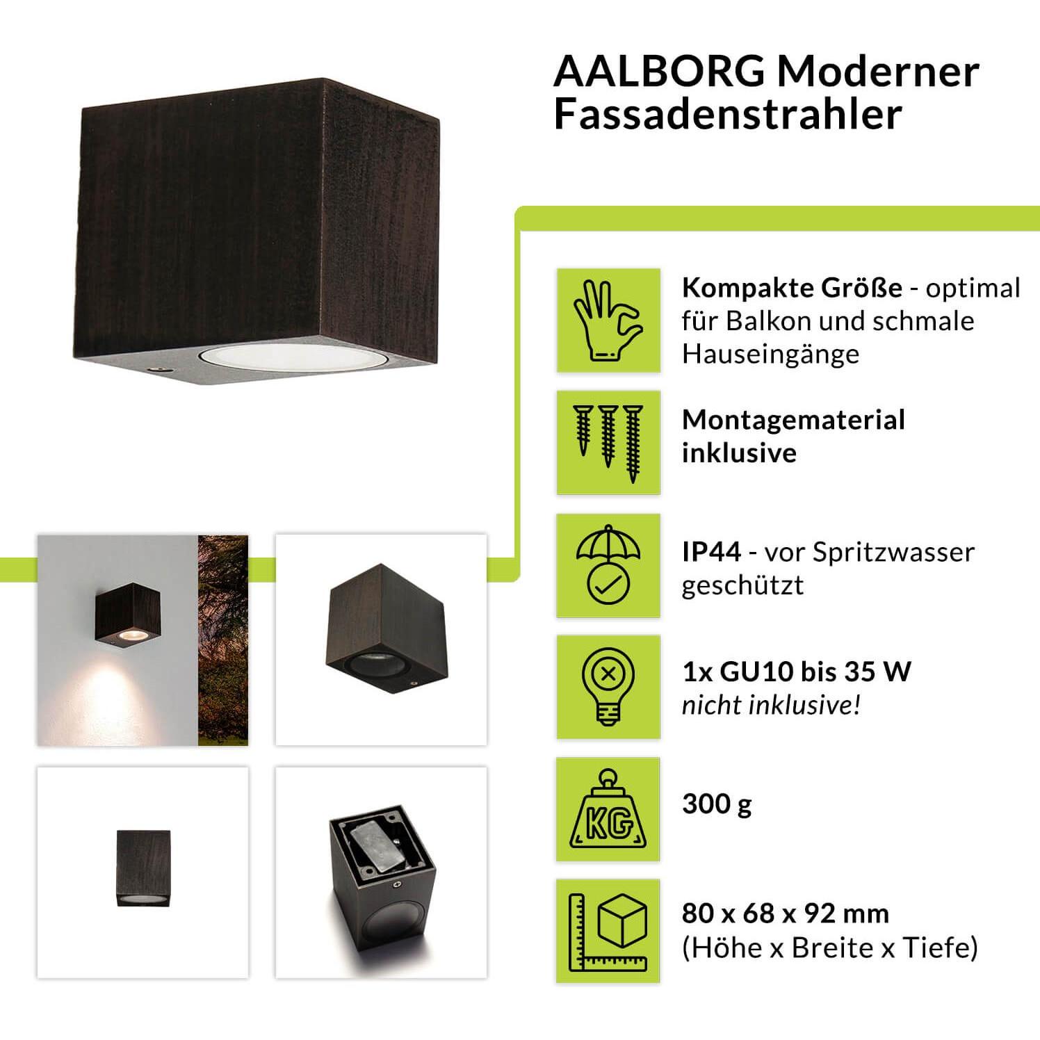 Thumbnail - Licht-Erlebnisse, Gartenbeleuchtung, Aalborg (GU10, IP44)