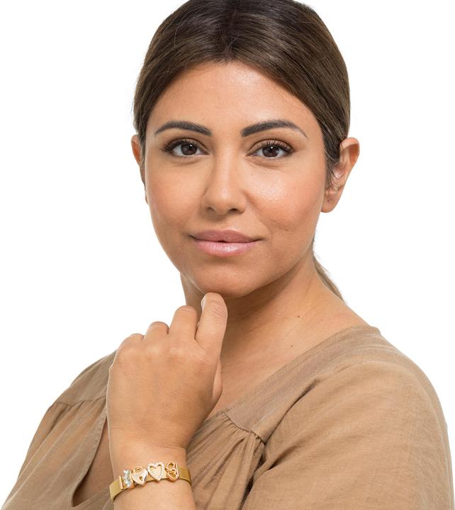 Produktbild Heideman Milanaise goldfarbend (100% Edelstahl)