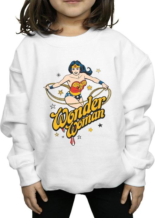 Produktbild Wonder Woman Stars Sweatshirt Mädchen (116)