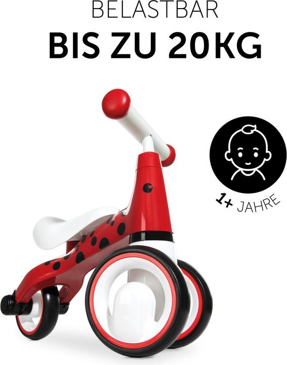 Image du produit Hauck 1st Ride Three Ladybug Rouge