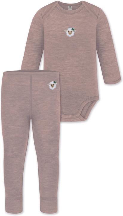 Produktbild Normani Merino Body Langarm und Baby Merino Hose - 9581 (80)