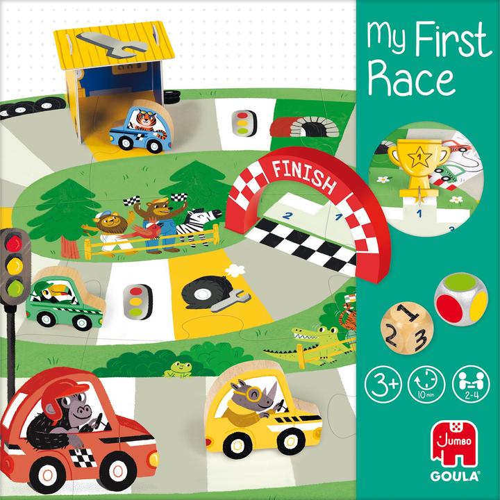 Actual product image Goula First race (Catalan, Dutch, English, French, German, Italian, Portuguese, Spanish, 2 - 4 Players)