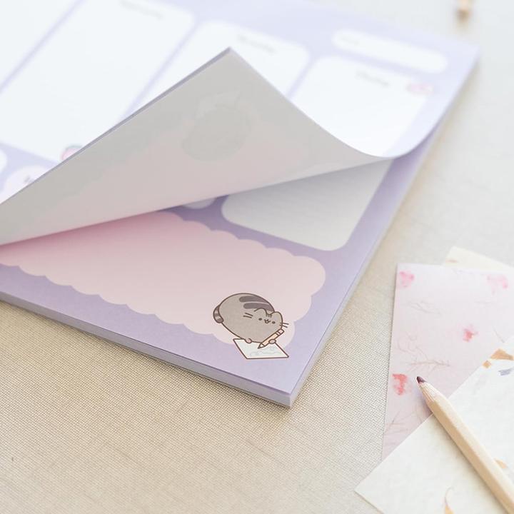 Image du produit Pusheen - Agenda hebdomadaire de la collection Moments, 54 pages A4 (29 x 21 cm)
