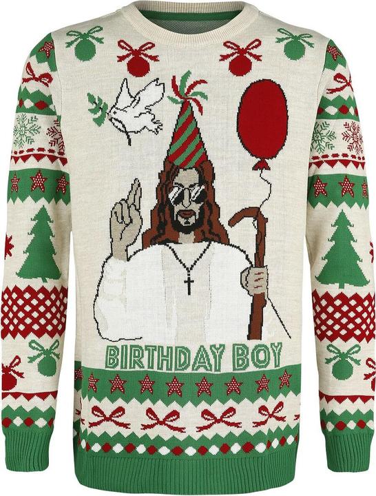 Produktbild Ugly Christmas Sweater Birthday Boy (3XL)