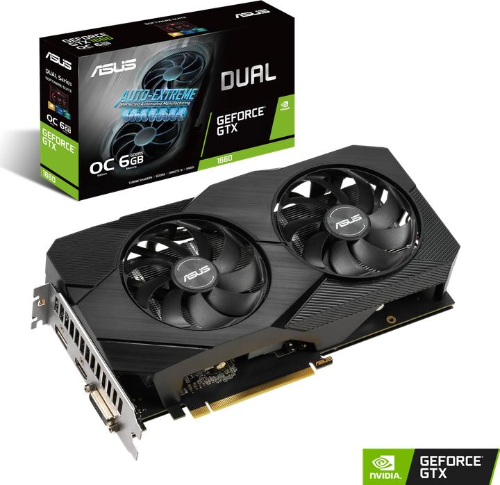 Immagine prodotto ASUS GeForce DUAL GTX 1660 O6G EVO (6 GB)