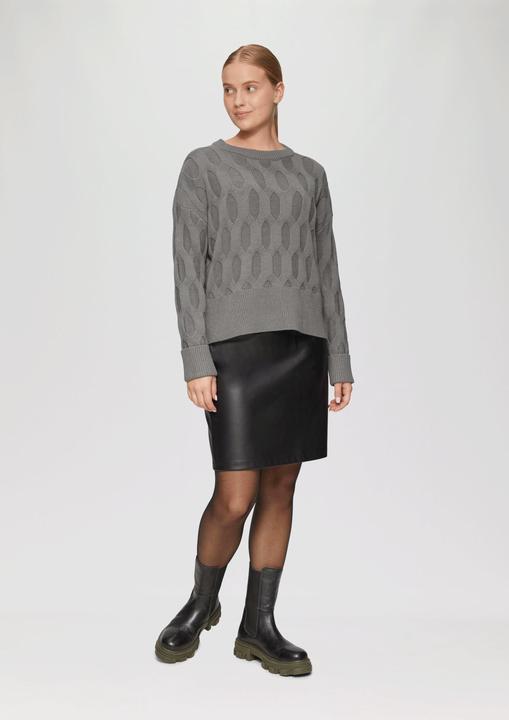 Immagine prodotto S.Oliver Strickpullover Oversized Pullover mit Strickmuster (48)