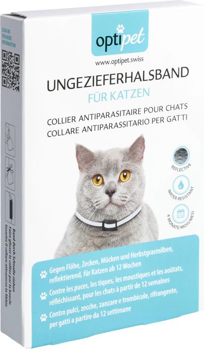OptiPet Ungezieferhalsband für Katzen