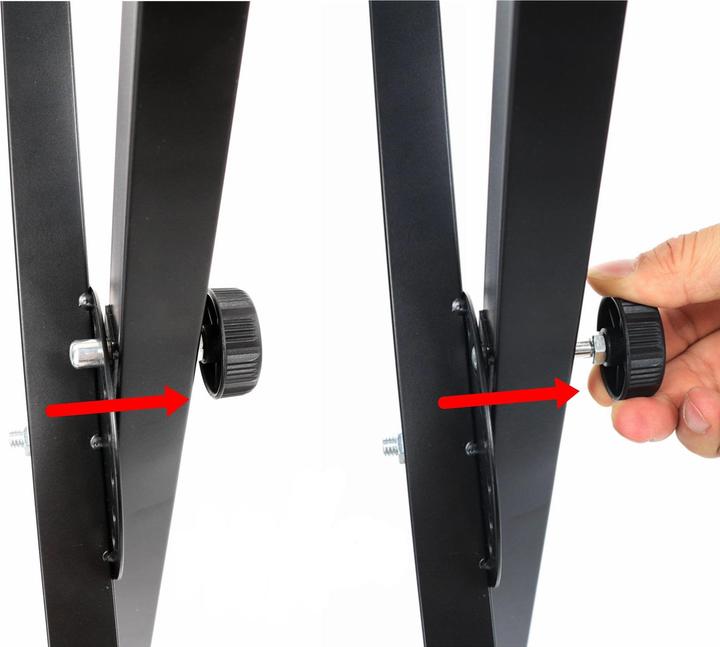 Produktbild Werkstein Verstellbarer Metall Keyboardständer (Keyboard, Stagepiano)