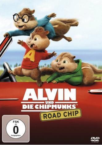 Actual product image Alvin and the Chipmunks 4: Road Chip (DVD, 2015, German)