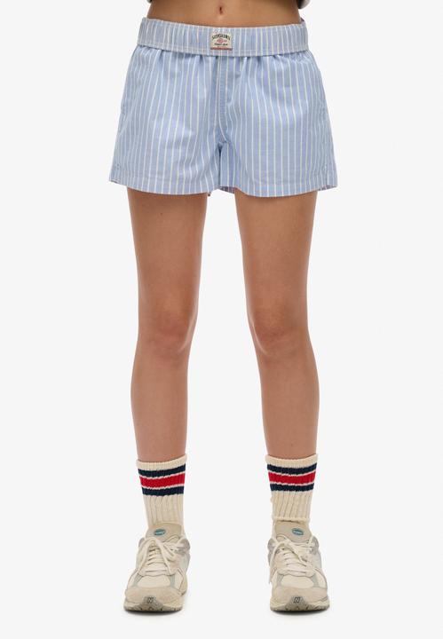 Image du produit Superdry Short Élastique à Rayures en Coton (S)