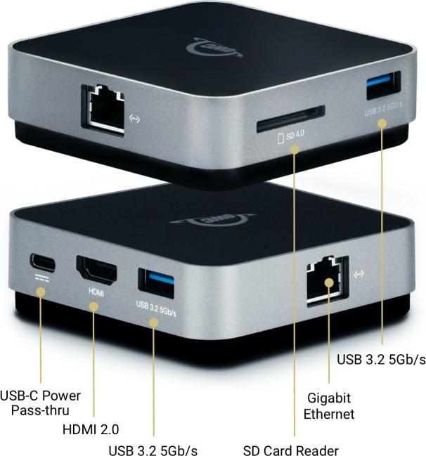 Produktbild OWC 6-Port Travel Dock (USB-C, 1 Ports)