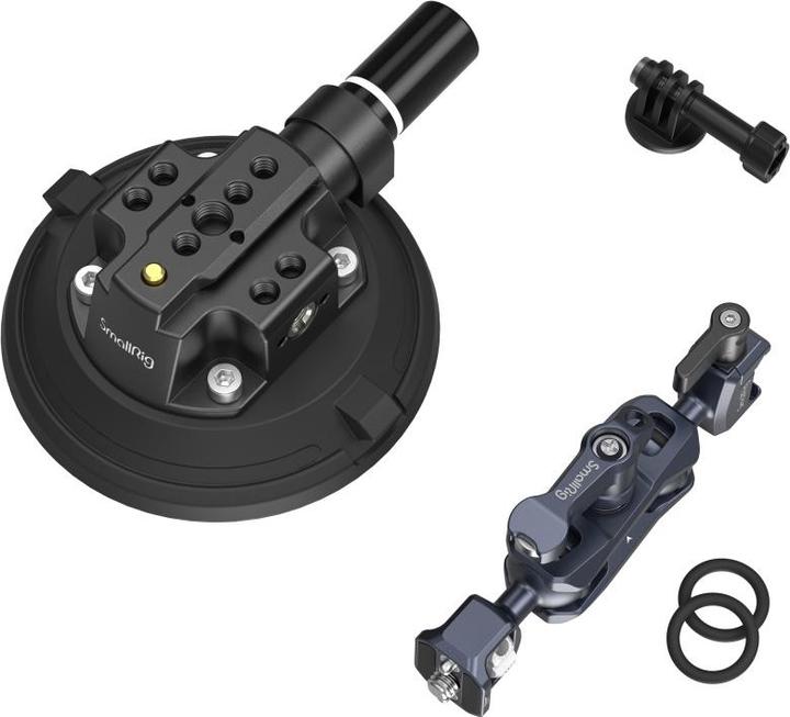 Actual product image SmallRig 4" Suction Cup Camera Mount Kit for Vehicle Shooting (Various)