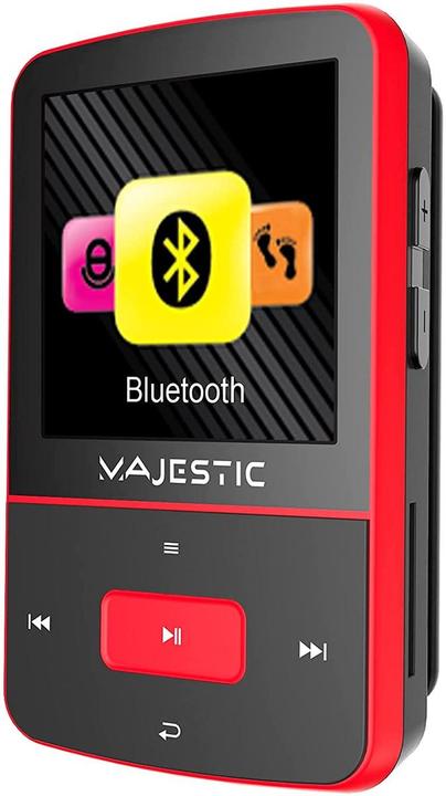 Majestic New BT-3284R MP3 Player Black, Red